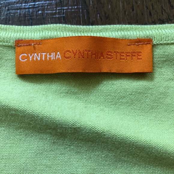 CYNTHIA STEFFE Kelly green shrug, parlors size S - Picture 6 of 7